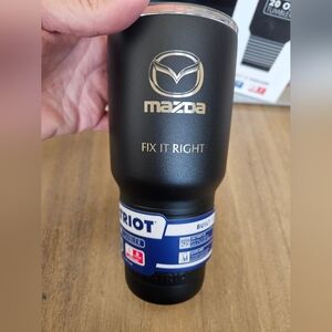 Mazda Black Tumbler 20 Oz Stainless Steel